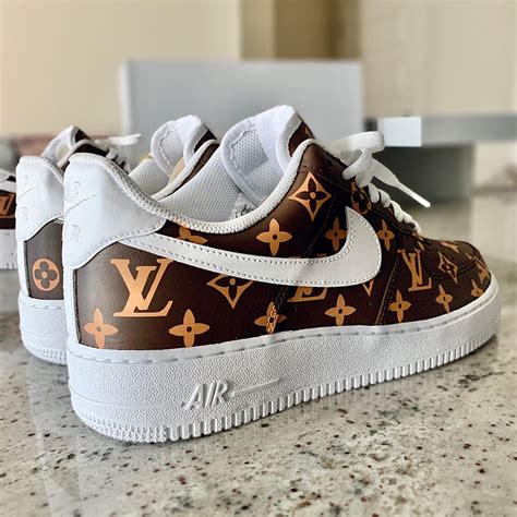 custom louis vuitton air forces|lv custom air force 1.